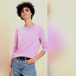 Banana Republic Forever Sweater Lavender